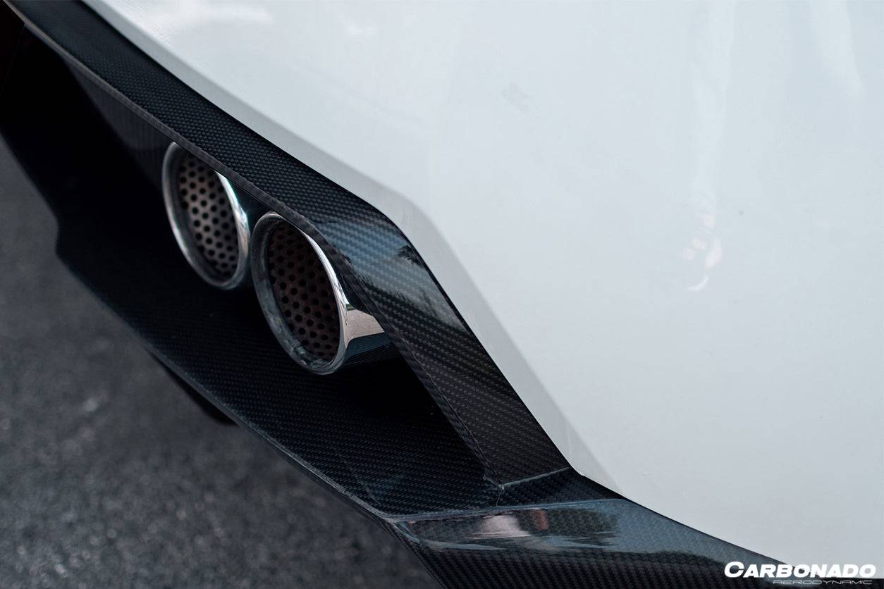 Carbonado 2009-2014 Lamborghini Gallardo STO Style Carbon Fiber Rear Diffuser