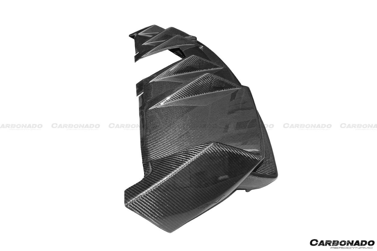 Carbonado 2009-2014 Lamborghini Gallardo STO Style Carbon Fiber Rear Diffuser