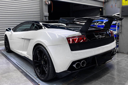 Carbonado 2004-2014 Lamborghini Gallardo STO Style Carbon Fiber Trunk Spoiler