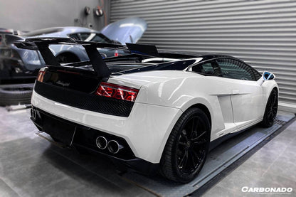 Carbonado 2004-2014 Lamborghini Gallardo STO Style Carbon Fiber Trunk Spoiler