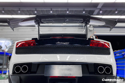 Carbonado 2004-2014 Lamborghini Gallardo STO Style Carbon Fiber Trunk Spoiler
