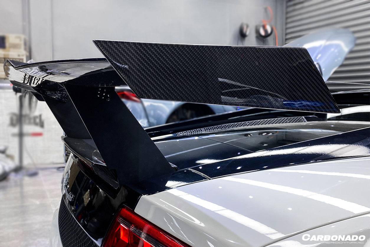 Carbonado 2004-2014 Lamborghini Gallardo STO Style Carbon Fiber Trunk Spoiler