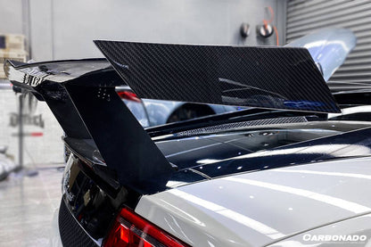 Carbonado 2004-2014 Lamborghini Gallardo STO Style Carbon Fiber Trunk Spoiler