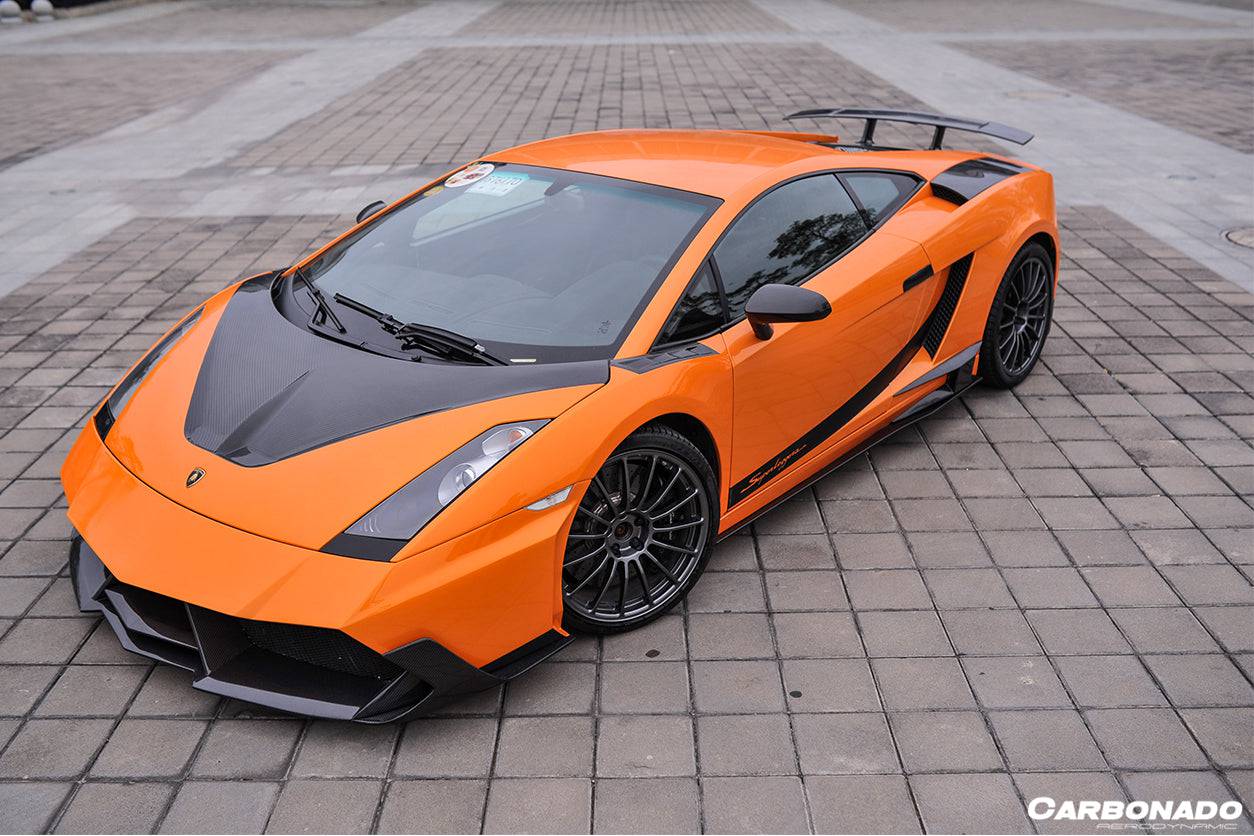 Carbonado VF Style Carbon Fiber Hood | 2004-2008 Lamborghini Gallardo, Gallardo SE, Superleggera