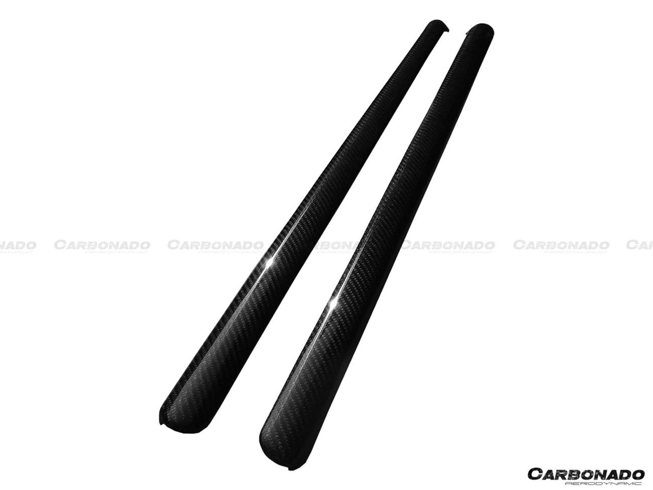 Carbonado OEM Style Carbon Fiber Door Sills Steps Cover | 2004-2008 Lamborghini Gallardo, Gallardo SE, Superleggera