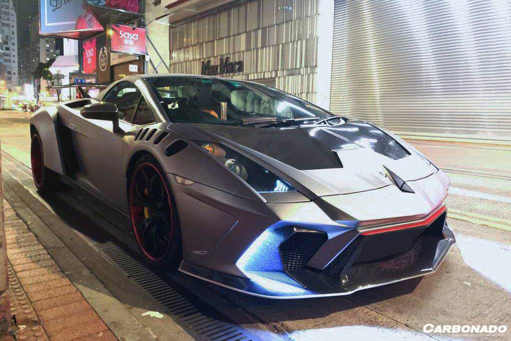Carbonado 2004-2008 Lamborghini Gallardo Spyder IRON Style Wide Full Body kit