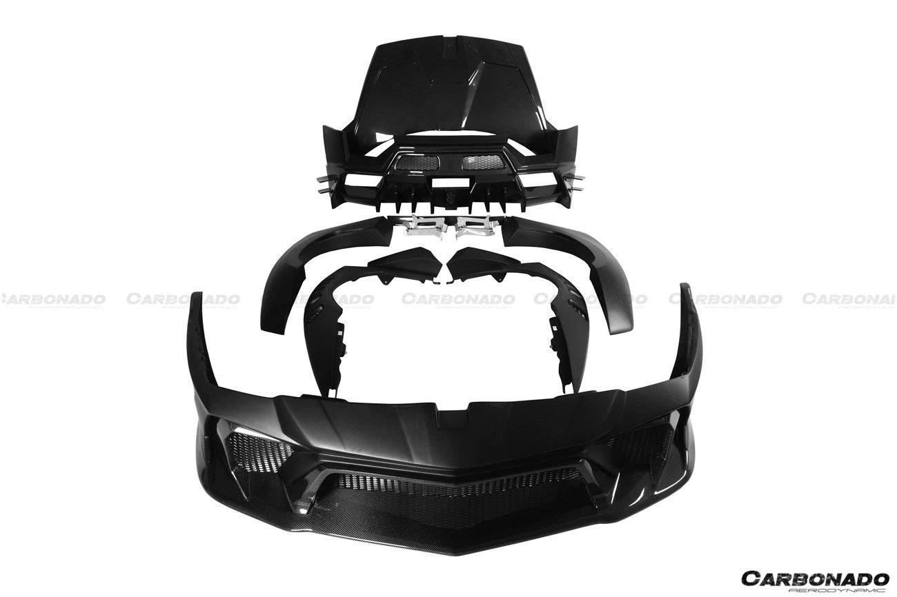 Carbonado 2004-2008 Lamborghini Gallardo Spyder IRON Style Wide Full Body kit
