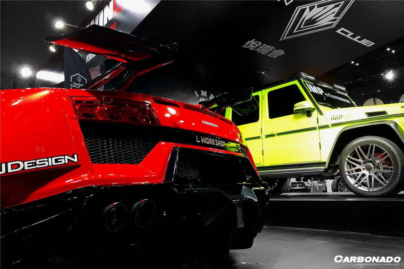 Carbonado 2004-2008 Lamborghini Gallardo Spyder IRON Style Wide Full Body kit