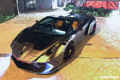 Carbonado 2004-2008 Lamborghini Gallardo Spyder IRON Style Wide Full Body kit