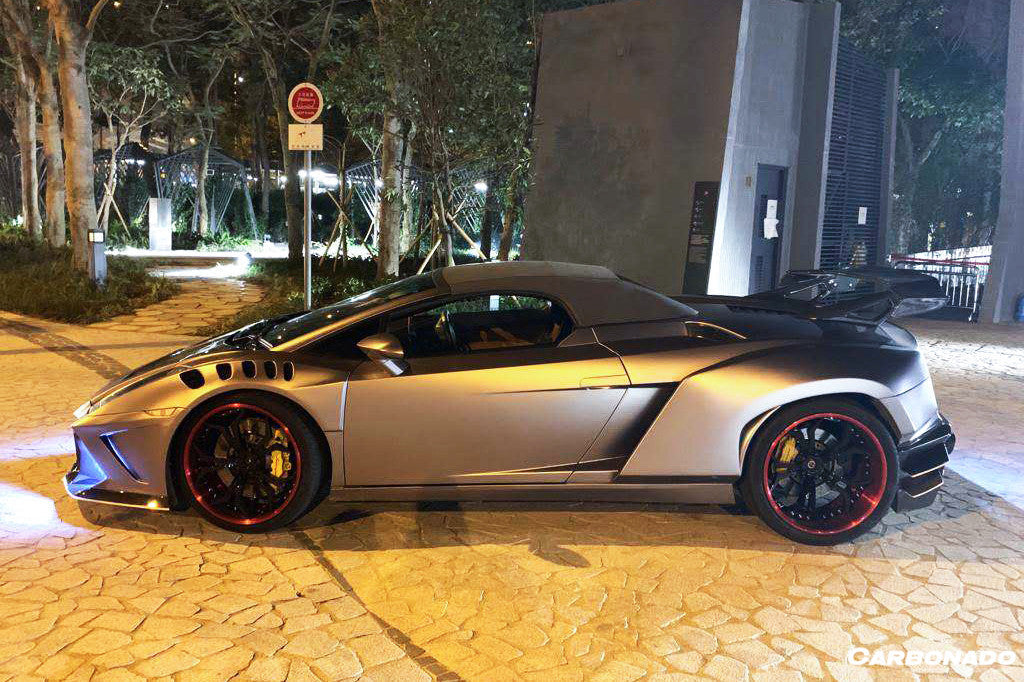 Carbonado 2004-2008 Lamborghini Gallardo Spyder IRON Style Wide Full Body kit