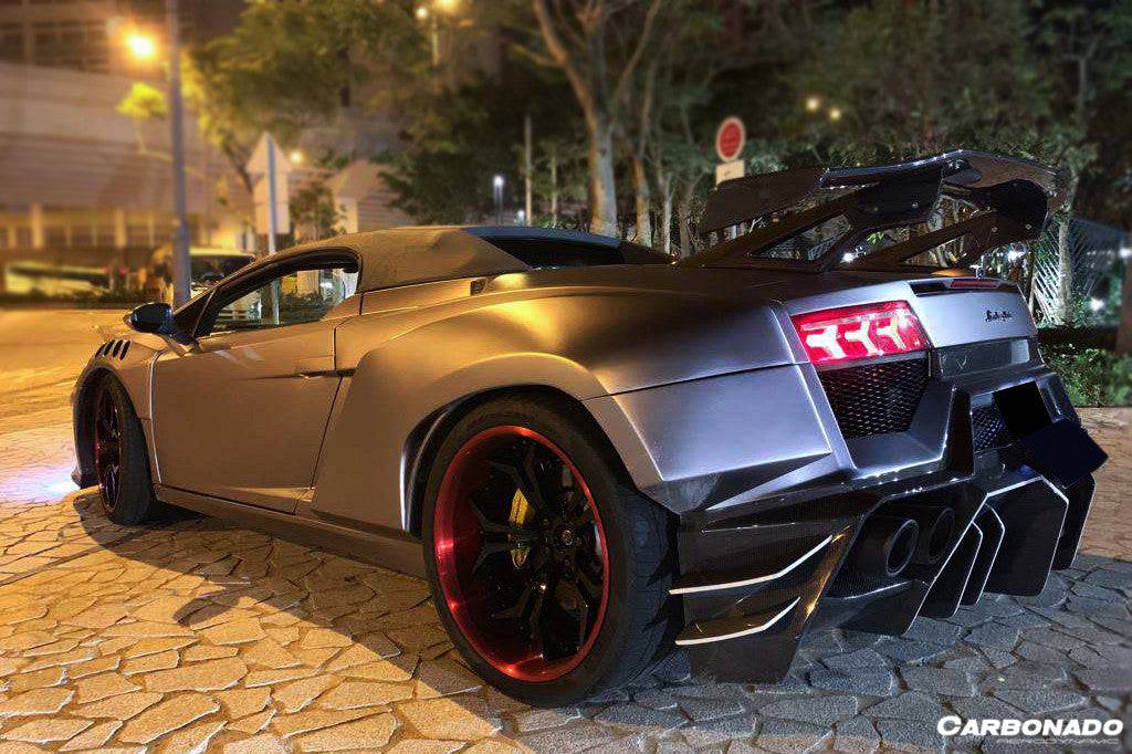 Carbonado 2004-2008 Lamborghini Gallardo Spyder IRON Style Wide Full Body kit