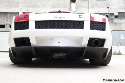 Carbonado 2004-2008 Lamborghini Gallardo OEM Style Carbon Fiber Rear Diffuser | Fits  Gallardo, Gallardo SE, Superleggera