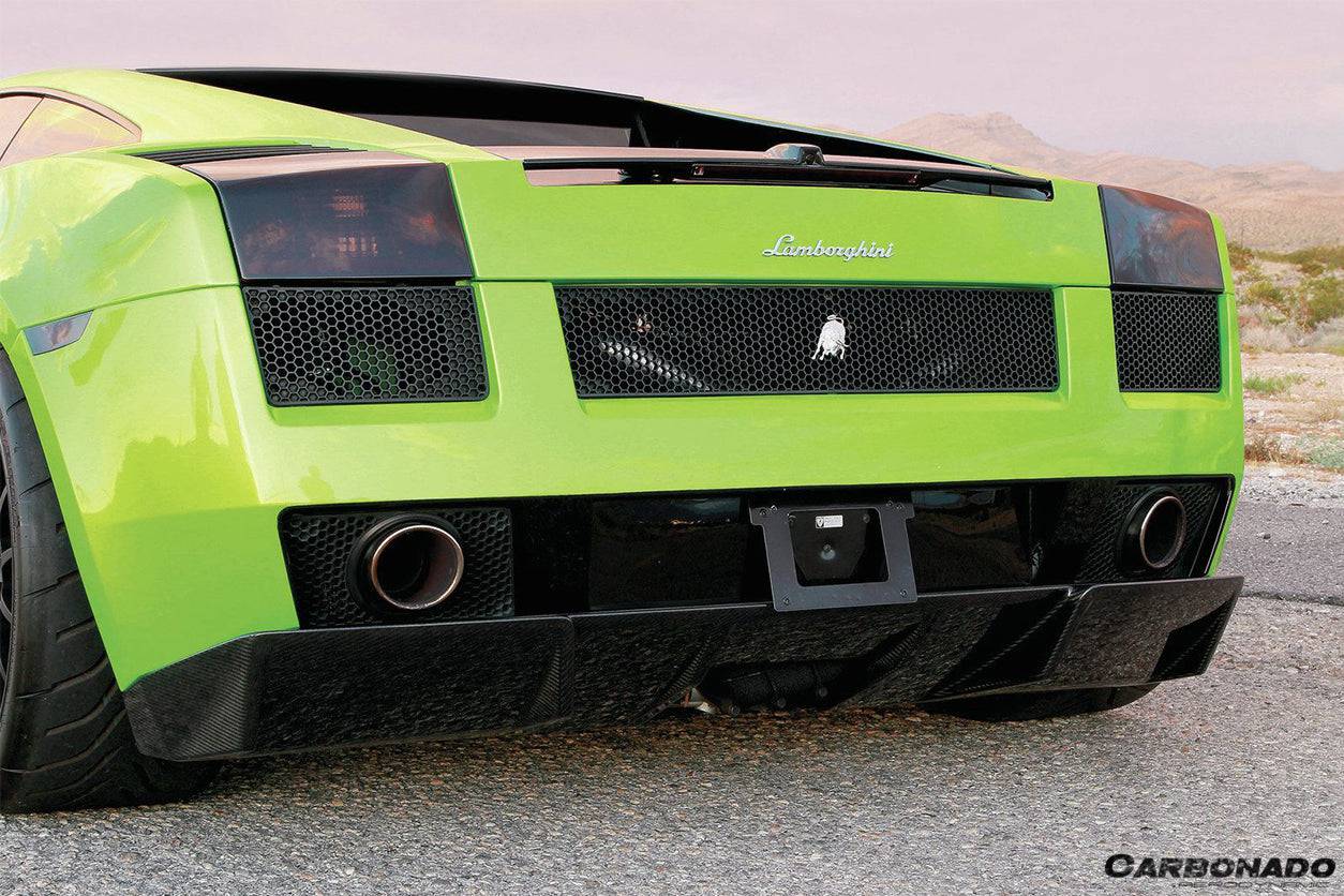 Carbonado 2004-2008 Lamborghini Gallardo OEM Style Carbon Fiber Rear Diffuser | Fits  Gallardo, Gallardo SE, Superleggera