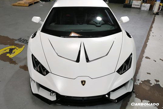 Carbonado 2015-2025 Lamborghini Huracan LP610  LP580  Evo  Tecnica CADO Style Carbon Fiber Hood