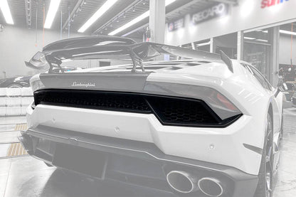 Parrilla trasera de carbono estilo OE para Lamborghini Huracan LP580 Carbonado 2015-2020