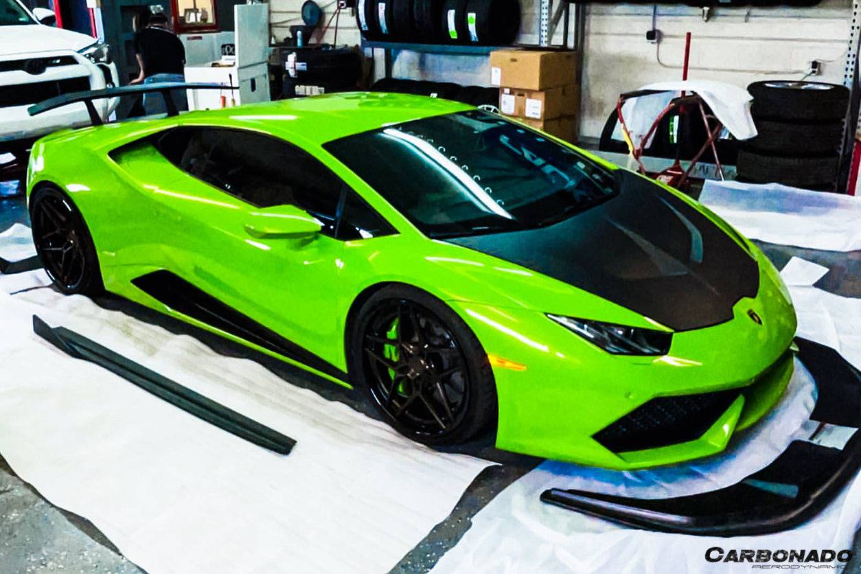 Carbonado 2015-2025 Lamborghini Huracan LP610  LP580  Evo  Tecnica CADO Style Carbon Fiber Hood