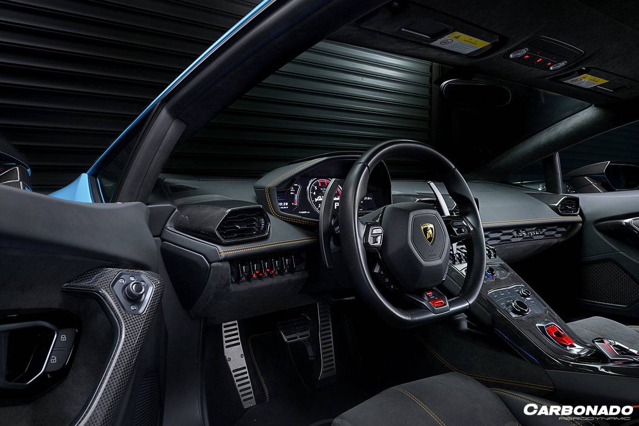 Carbonado 2015-2019 Lamborghini Huracan LP610  LP580  EVO OEM Style Autoclave Carbon Fiber Door Handle