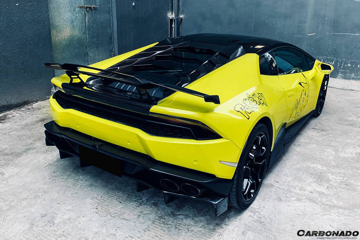 Carbonado 2015-2020 Lamborghini Huracan LP610 DC Style Rear Diffuser