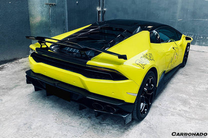 Carbonado 2015-2020 Lamborghini Huracan LP610 DC Style Rear Diffuser