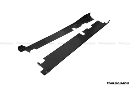 Carbonado 2015-2019 Lamborghini Huracan LP610  LP580 DC Style Carbon Fiber Side Skirts Under Board