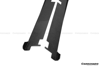 Carbonado 2015-2019 Lamborghini Huracan LP610  LP580 DC Style Carbon Fiber Side Skirts Under Board