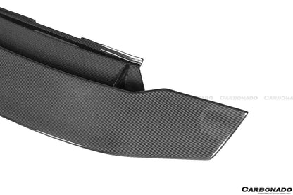 Carbonado 2015-2025 Lamborghini Huracan LP610  LP580  Evo  Tecnica DC Style Carbon Fiber Trunk Spoiler Wing with Base