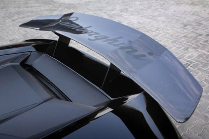 Carbonado 2015-2025 Lamborghini HuracanLP610  LP580  Evo  Tecnica DE Style Trunk Spoiler Wing