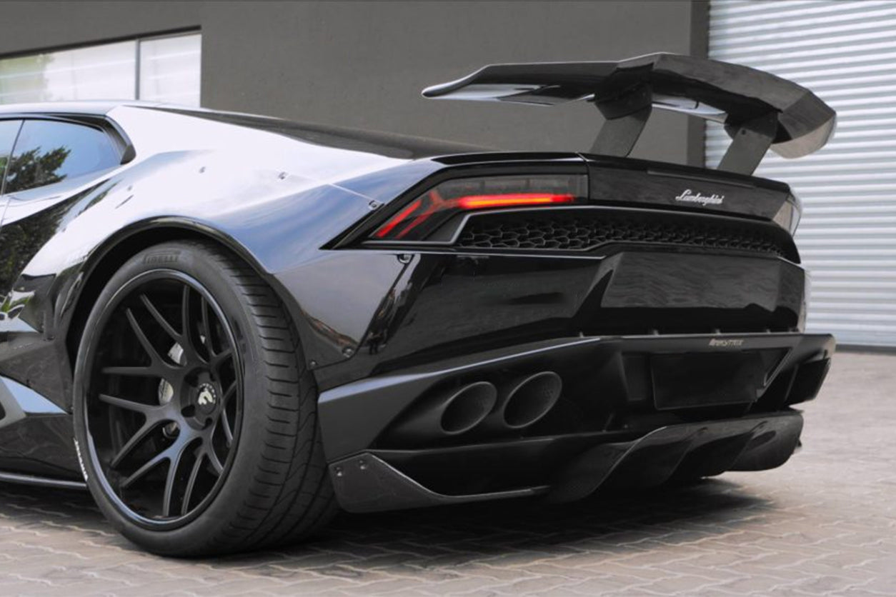 Carbonado 2015-2020 Lamborghini Huracan LP610 DE Style Rear Diffuser