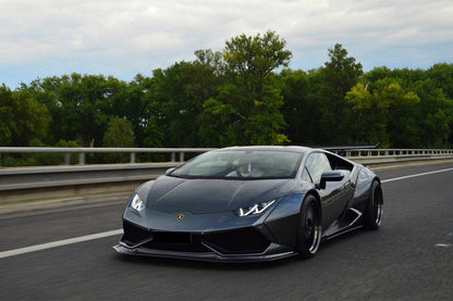 Carbonado 2015-2020 Lamborghini Huracan LP610 DE estilo borde delantero