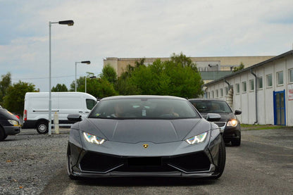 Carbonado 2015-2020 Lamborghini Huracan LP610 DE estilo borde delantero