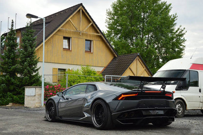 Carbonado 2015-2020 Lamborghini Huracan LP610 DE Style Rear Diffuser