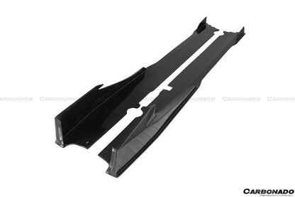 Carbonado 2015-2019 Lamborghini Huracan LP610  LP580 MD Style Carbon Fiber Side Skirts
