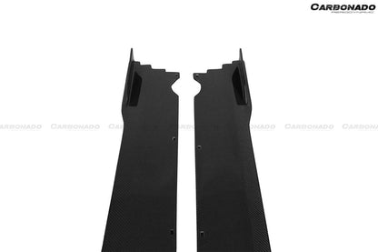 Carbonado 2015-2019 Lamborghini Huracan LP610  LP580 MD Style Carbon Fiber Side Skirts