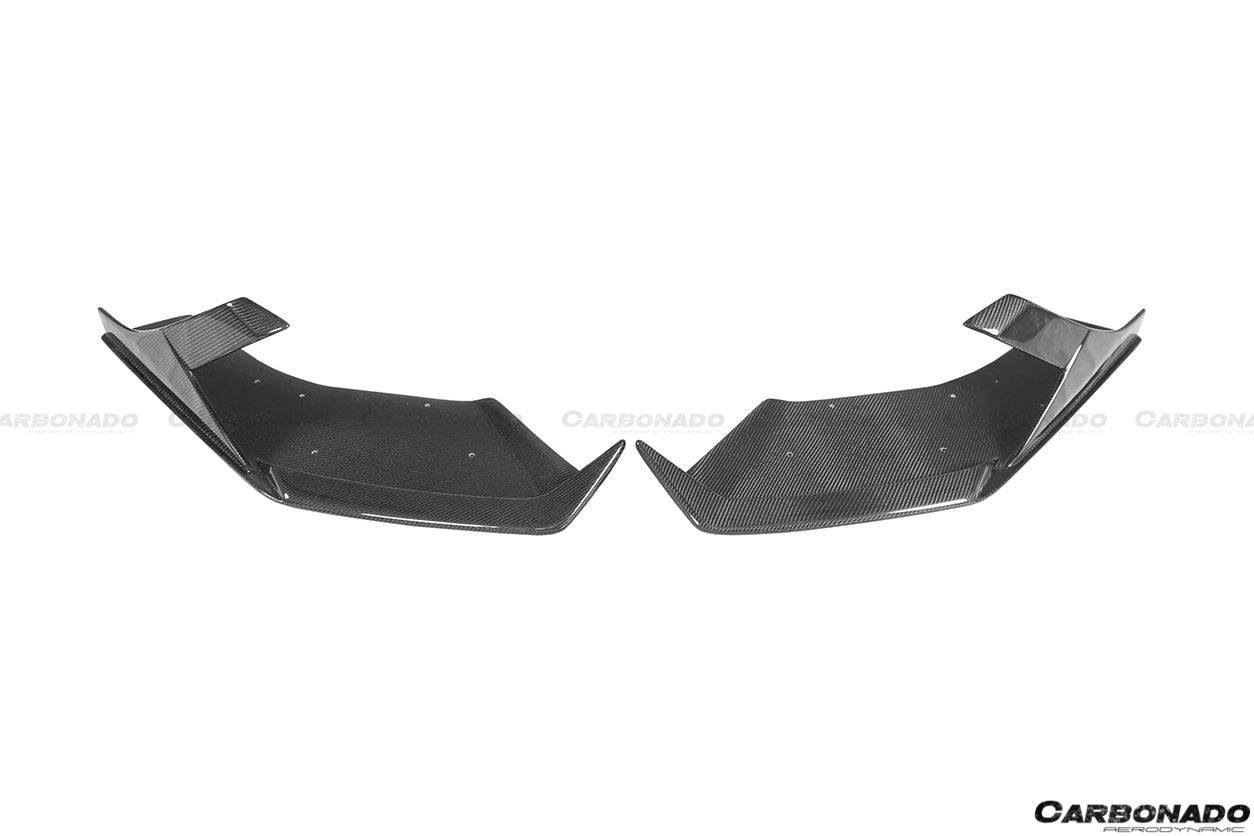 Faldón delantero de fibra de carbono estilo MD Lamborghini Huracan LP610 Carbonado 2015-2020
