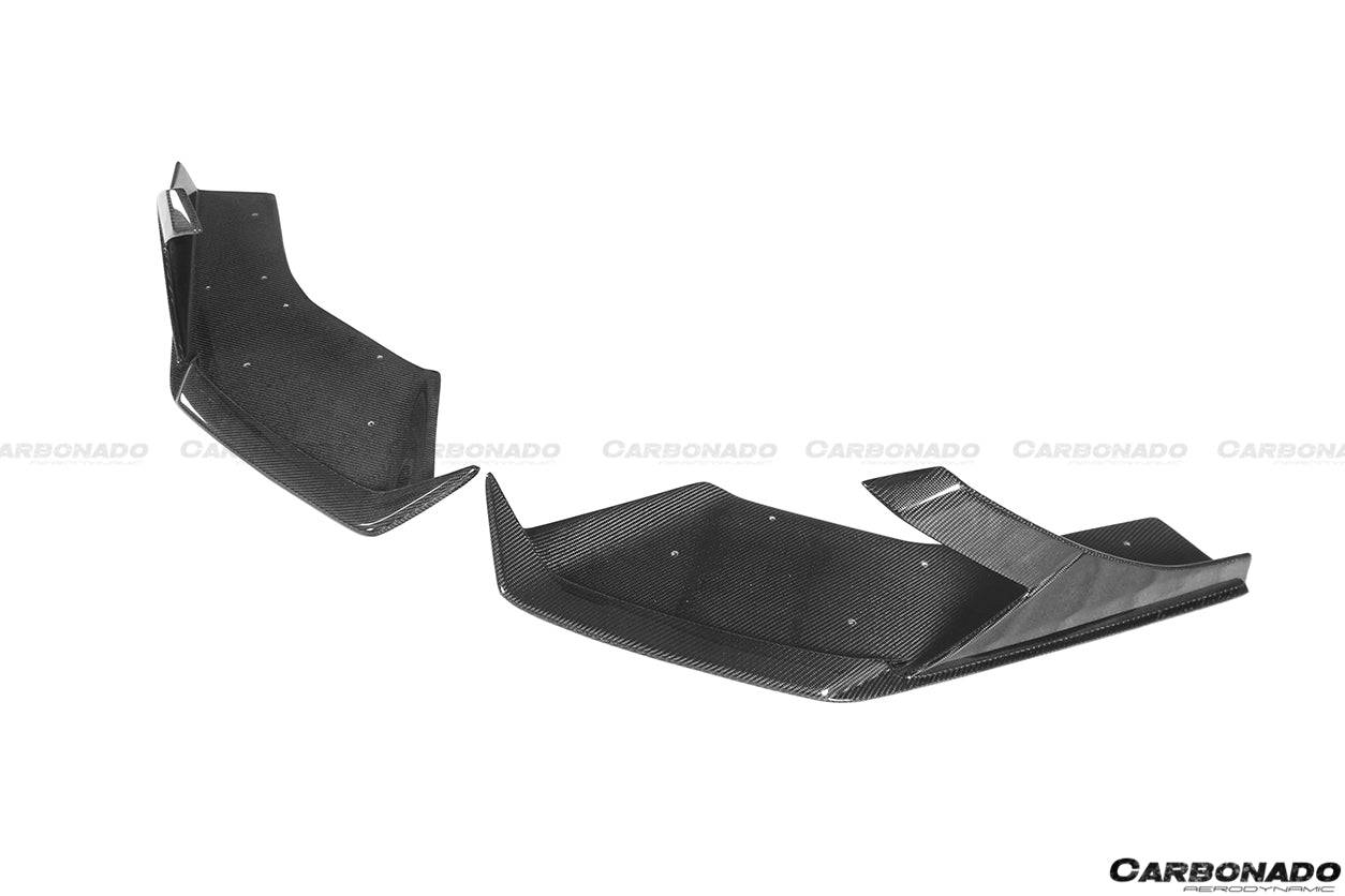 Faldón delantero de fibra de carbono estilo MD Lamborghini Huracan LP610 Carbonado 2015-2020