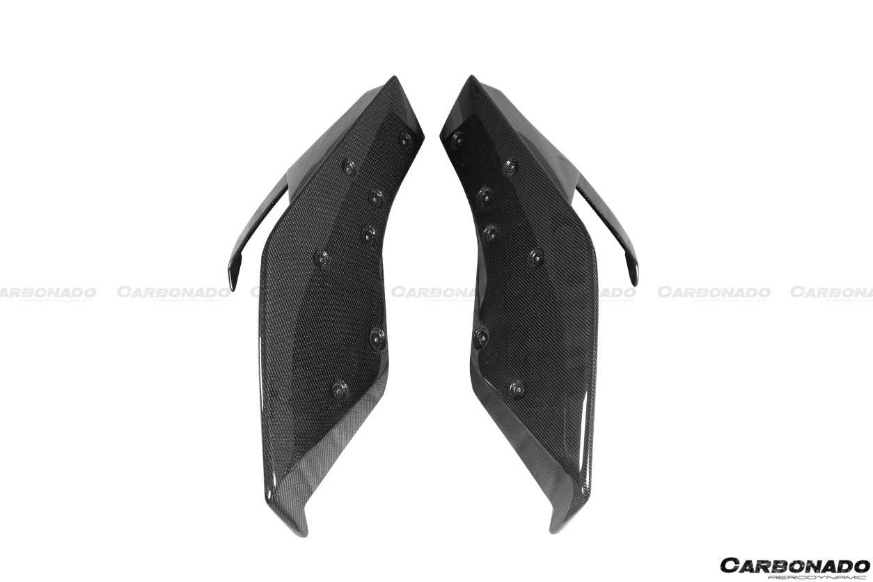 Faldón delantero de fibra de carbono estilo MD Lamborghini Huracan LP610 Carbonado 2015-2020