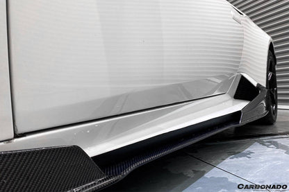 Carbonado 2015-2019 Lamborghini Huracan LP610  LP580 MD Style Carbon Fiber Side Skirts