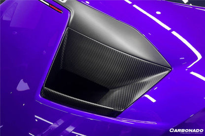 Carbonado 2021-2024 Lamborghini Huracan STO Dry Carbon Fiber Hood Vents