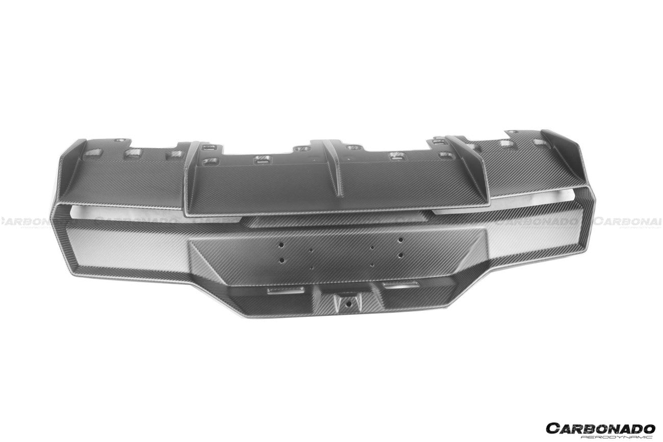 Carbonado 2021-2024 Lamborghini Huracan STO Dry Carbon Fiber Rear Diffuser