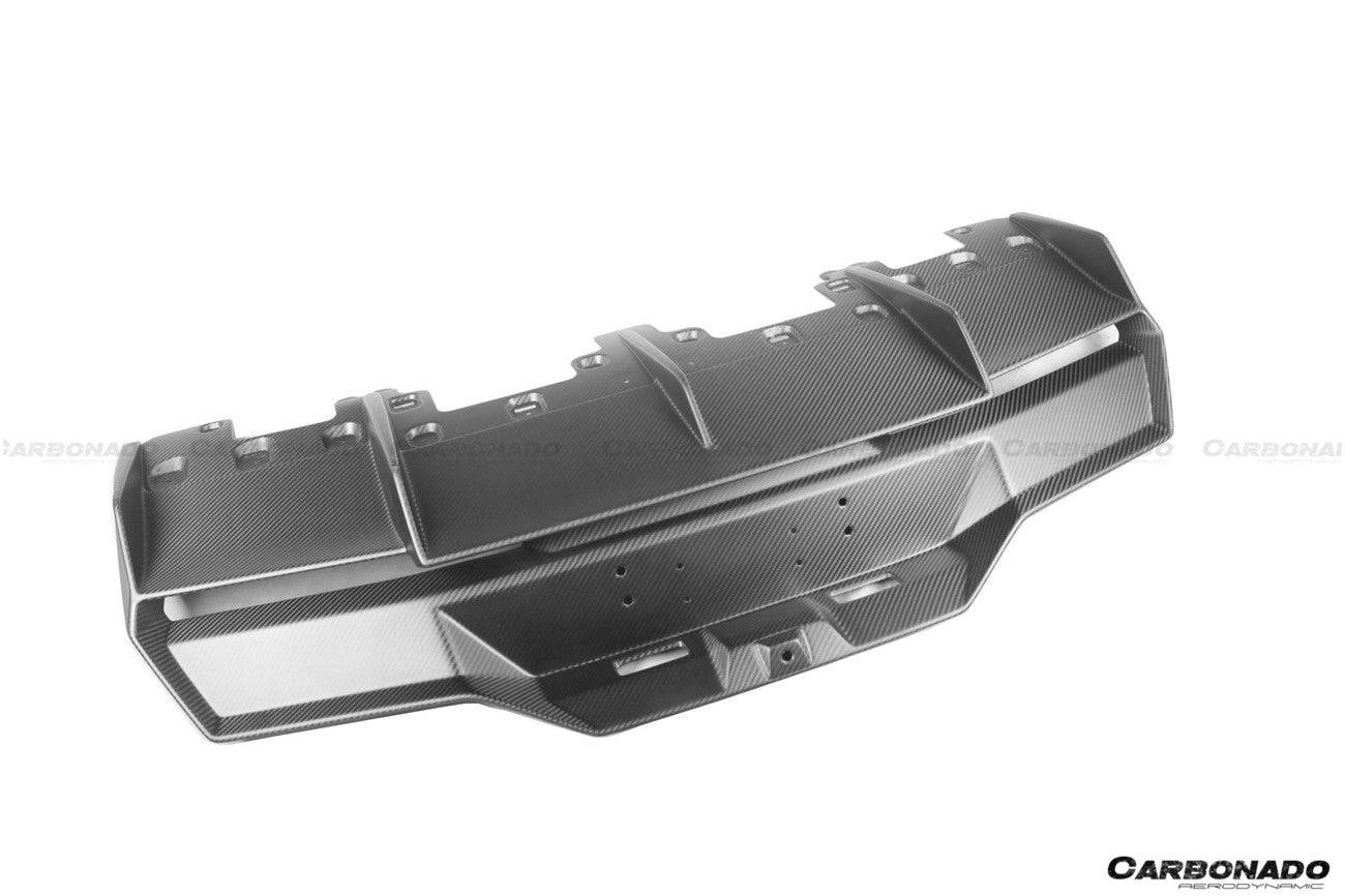 Carbonado 2021-2024 Lamborghini Huracan STO Dry Carbon Fiber Rear Diffuser
