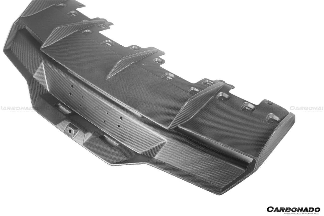 Carbonado 2021-2024 Lamborghini Huracan STO Dry Carbon Fiber Rear Diffuser