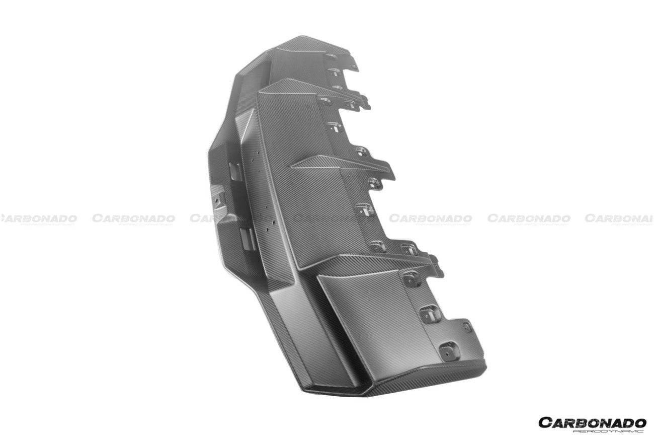 Carbonado 2021-2024 Lamborghini Huracan STO Dry Carbon Fiber Rear Diffuser