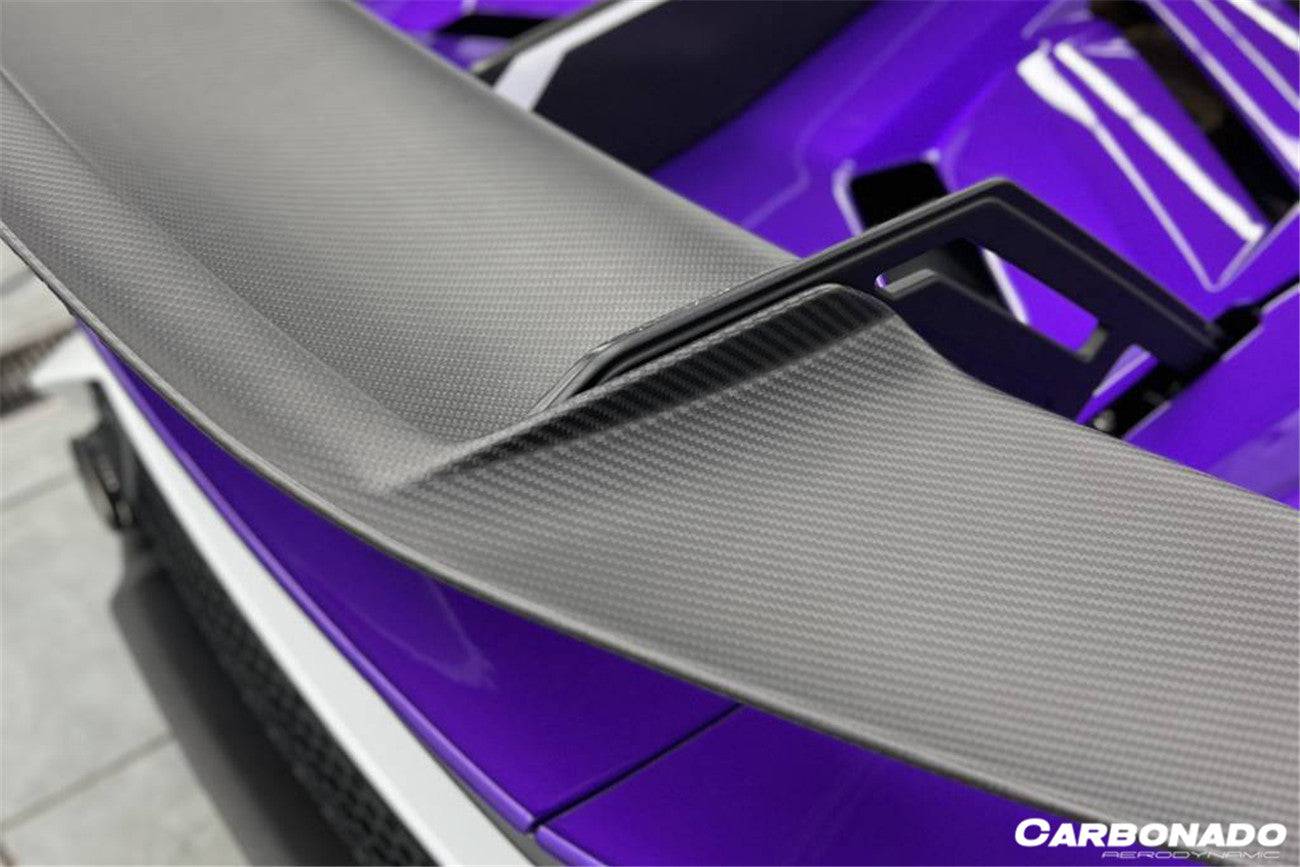 Carbonado 2021-2024 Lamborghini Huracan STO Dry Carbon Fiber Trunk Spoiler Wing