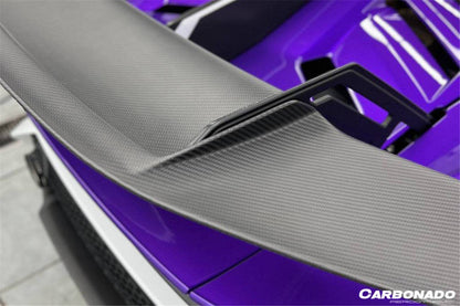 Carbonado 2021-2024 Lamborghini Huracan STO Dry Carbon Fiber Trunk Spoiler Wing