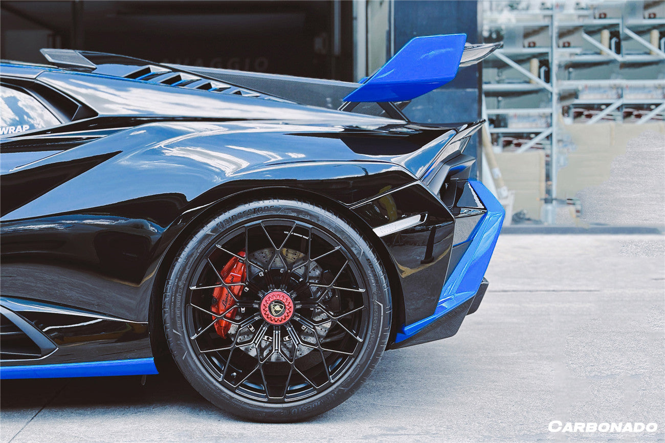 Carbonado 2021-2024 Lamborghini Huracan STO Dry Carbon Fiber Trunk Wing plate