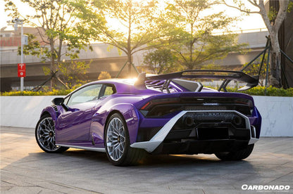 Carbonado 2021-2024 Lamborghini Huracan STO Dry Carbon Fiber Rear Diffuser