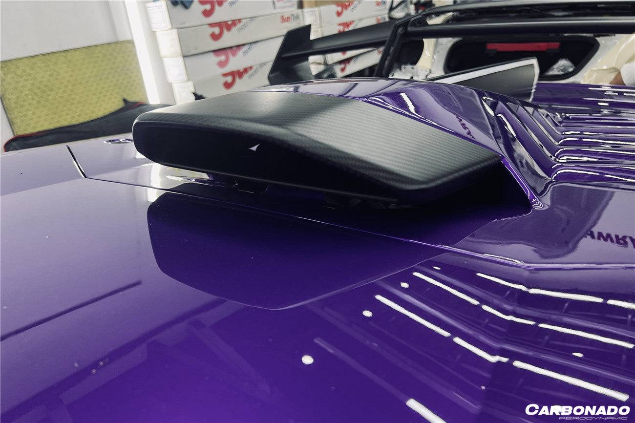 Carbonado 2021-2024 Lamborghini Huracan STO Dry Carbon Fiber Engine Room Vent