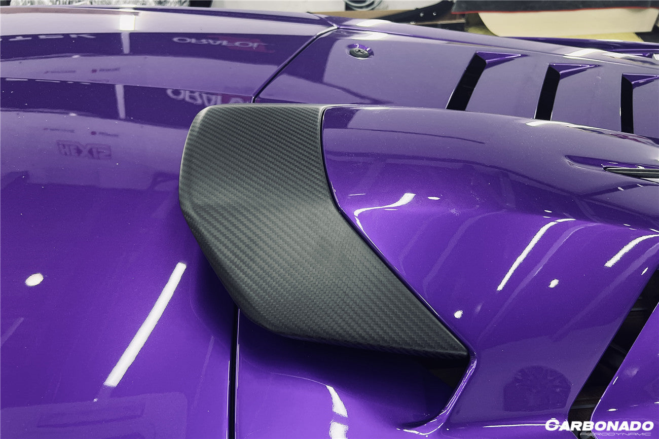 Carbonado 2021-2024 Lamborghini Huracan STO Dry Carbon Fiber Engine Room Vent