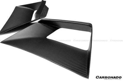 Carbonado 2021-2024 Lamborghini Huracan STO Dry Carbon Fiber Hood Vents