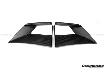 Carbonado 2021-2024 Lamborghini Huracan STO Dry Carbon Fiber Hood Vents